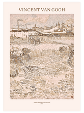 Van Gogh Arles: View from the Wheatfields - Art Print